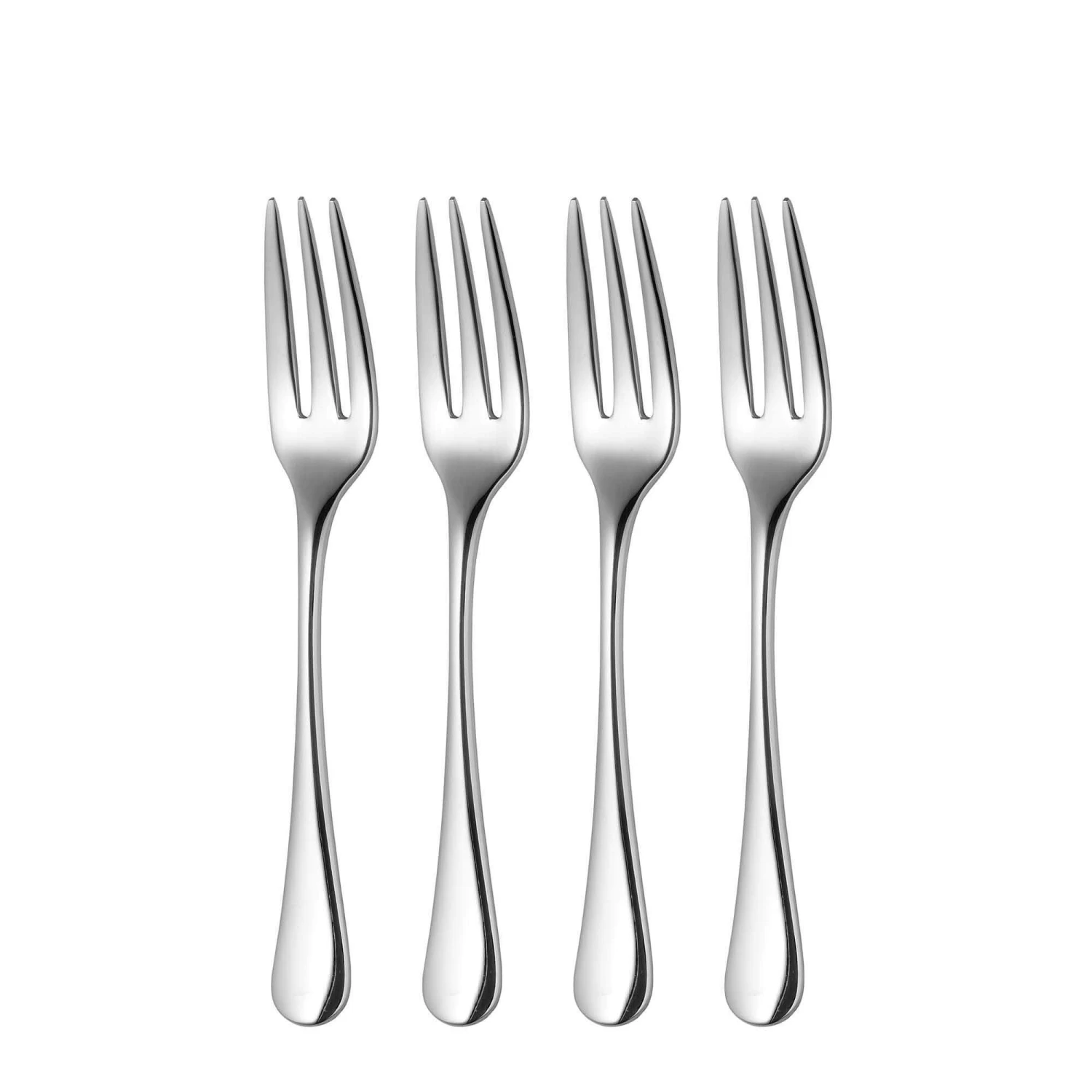 Robert Welch Radford Bright Pastry Fork - Set Of 4 2 Robert Welch Radford Bright Pastry Fork - Set Of 4 - Image 2