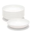 Edge Pasta Bowls 22.5 X 5cm - Set Of 6 - White