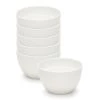 Edge Noodle Bowls - Set Of 6 - White