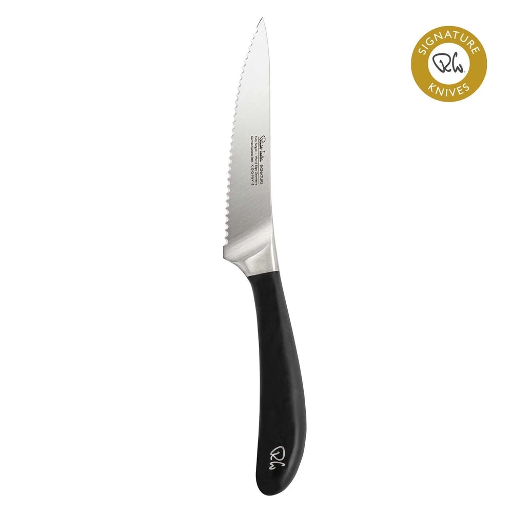 Robert Welch Signature Utility Serrated Knife 12cm 1 Robert Welch Signature Utility Serrated Knife 12cm