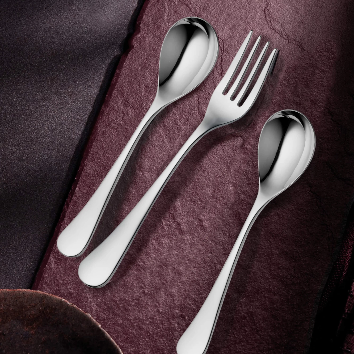 Robert Welch Ashbury Design Serving Set - Set Of 3 6 Robert Welch Ashbury Design Serving Set - Set Of 3 - Image 6