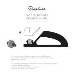 Robert Welch Signature Handheld Knife Sharpener -Kitchen Sale Store images 2F36029 3