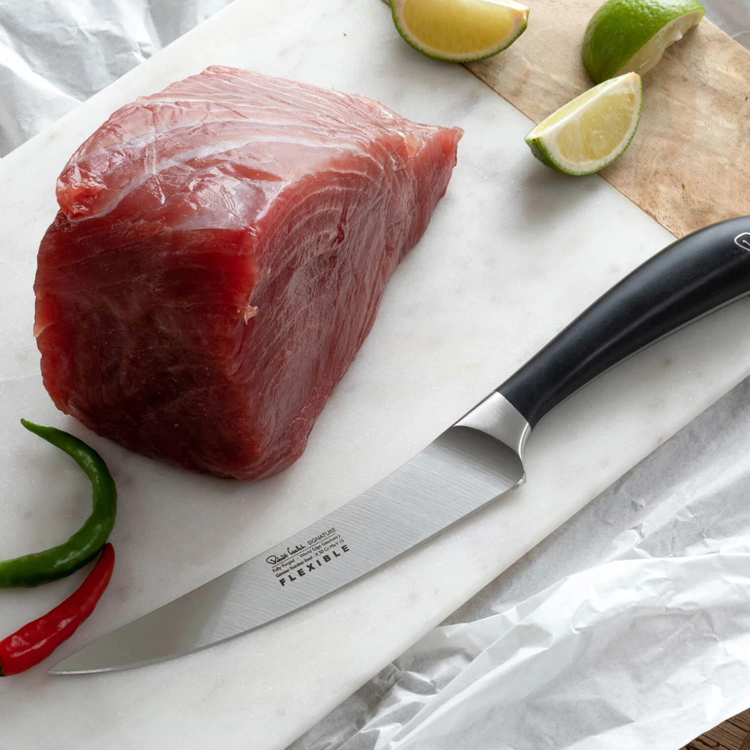 Robert Welch Signature Flexible Knife 16cm 6 Robert Welch Signature Flexible Knife 16cm - Image 6