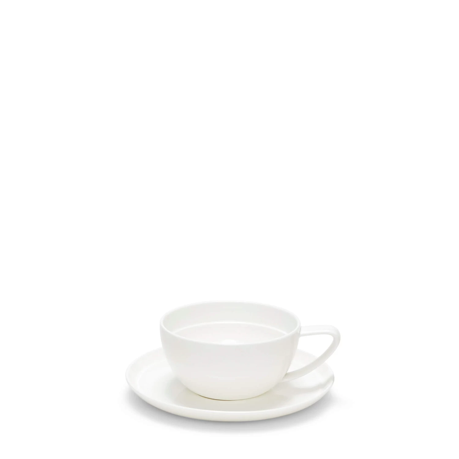 Edge Tea Cup & Saucer 280mL - White 1 Edge Tea Cup & Saucer 280mL - White