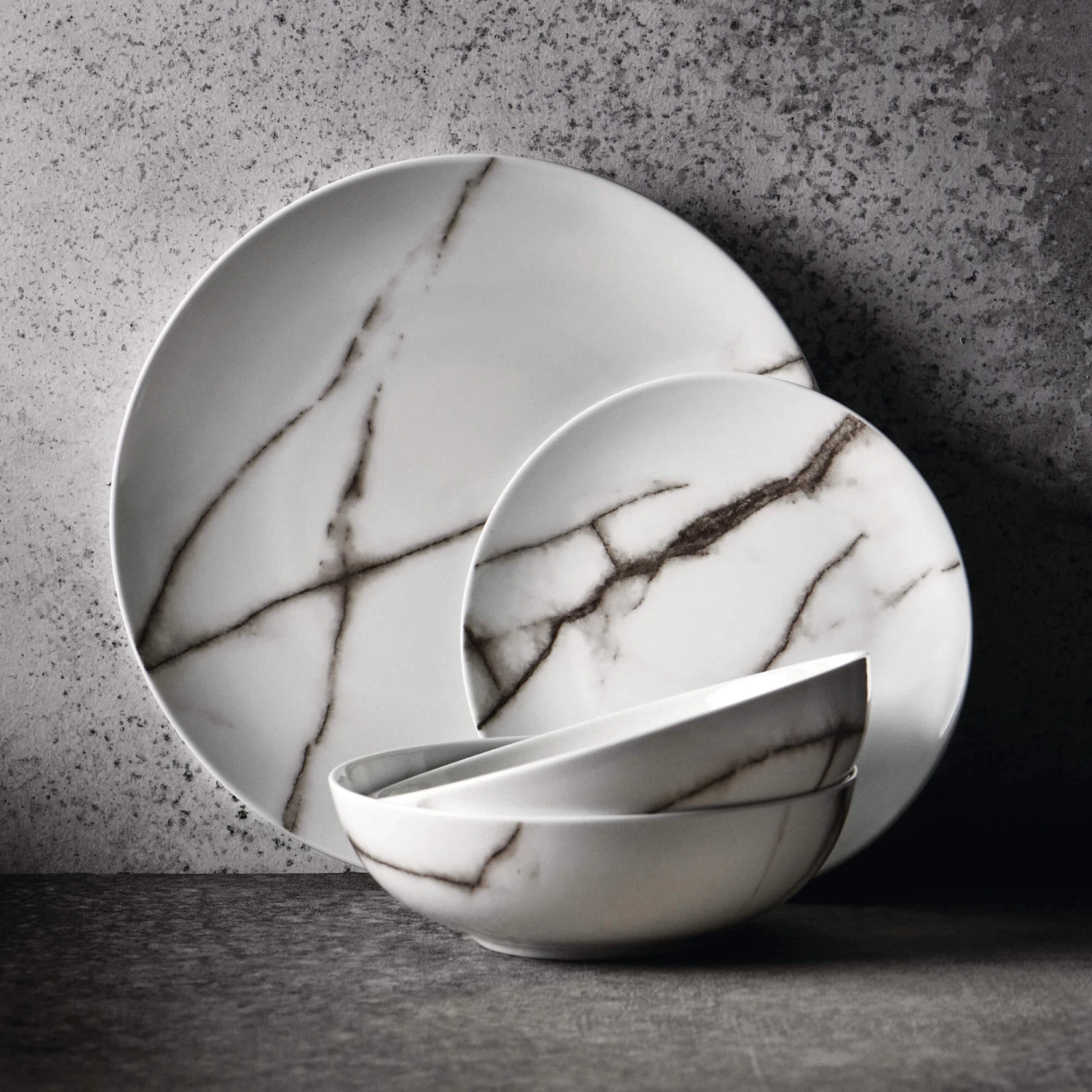 Marble Side Plate - Marble 3 Marble Side Plate - Marble - Image 3