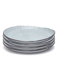 Nomad Dinner Plates - Set Of 4 - Grey