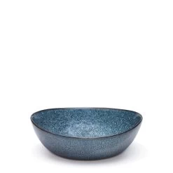 Nomad Pasta Bowl 20 X 6.5cm - Blue Dappled
