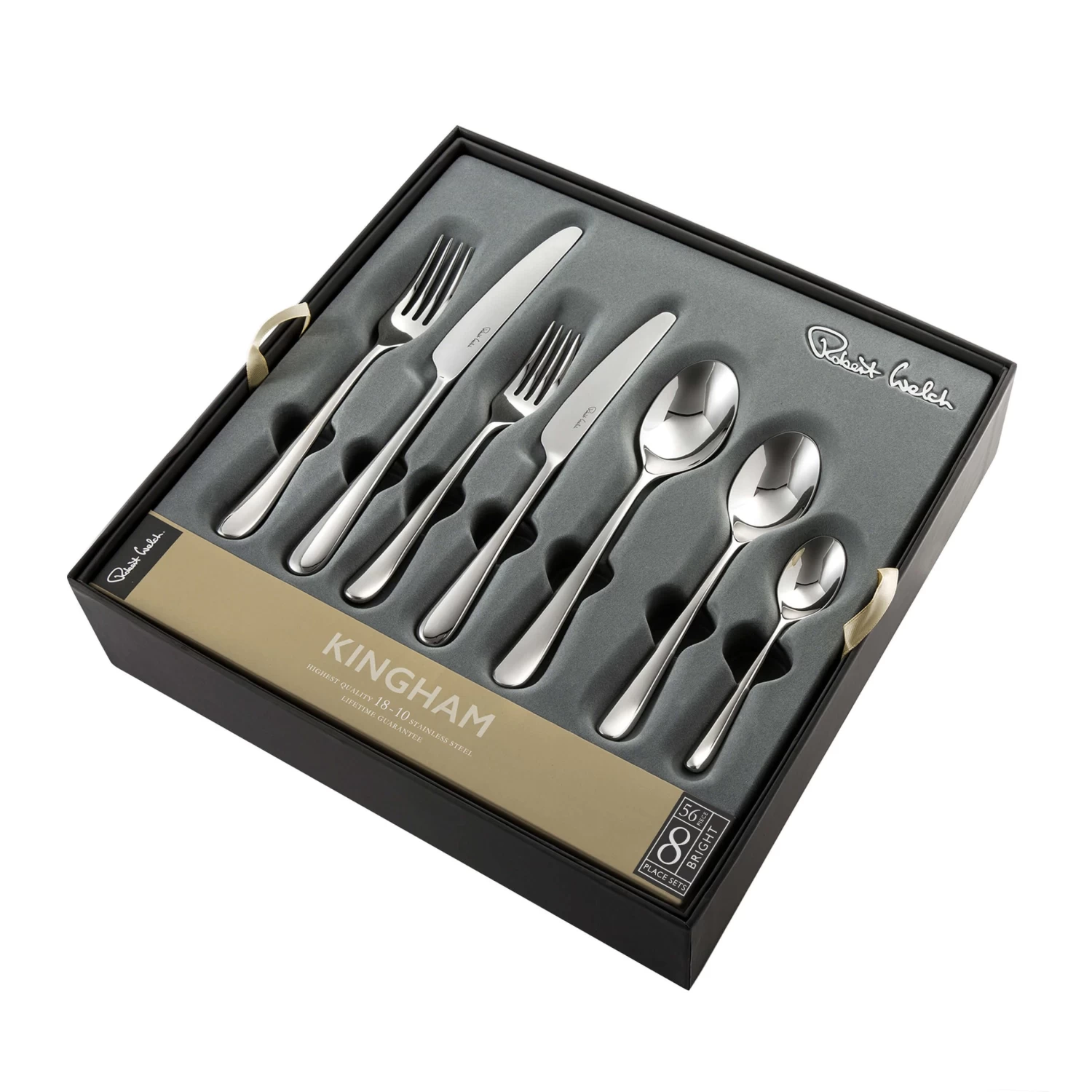 Robert Welch Kingham Cutlery Set - 56 Piece 2 Robert Welch Kingham Cutlery Set - 56 Piece - Image 2