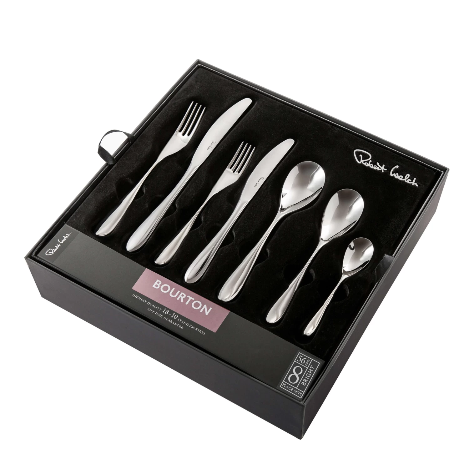 Robert Welch Bourton Cutlery Set - 56 Piece 3 Robert Welch Bourton Cutlery Set - 56 Piece - Image 3
