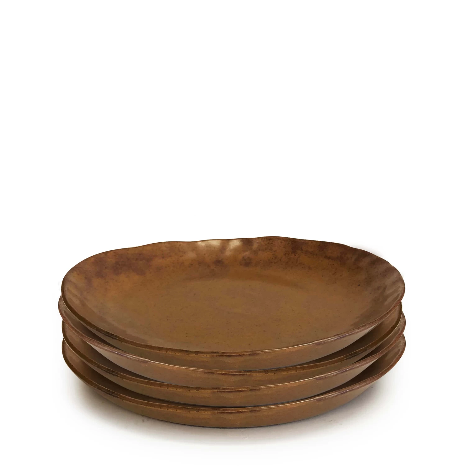 Nomad Side Plates - Set Of 4 - Rust 2 Nomad Side Plates - Set Of 4 - Rust - Image 2