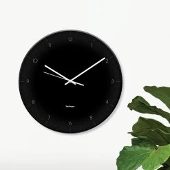 Elio Clock 40.5cm - Black -Kitchen Sale Store images 2F49086 9