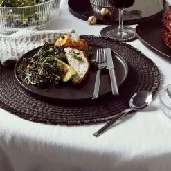 Brae Dinner Plates - Set Of 4 - Black -Kitchen Sale Store images 2F49479K 9