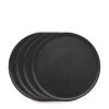 Brae Side Plates - Set Of 4 - Black
