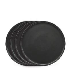 Brae Side Plates - Set Of 4 - Black