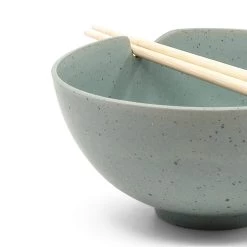 Ikana Noodle Bowl With Chopsticks 16.5cm - Moss -Kitchen Sale Store images 2F49503 3 08a765c9 18ed 48e7 9438 38e09a38a601