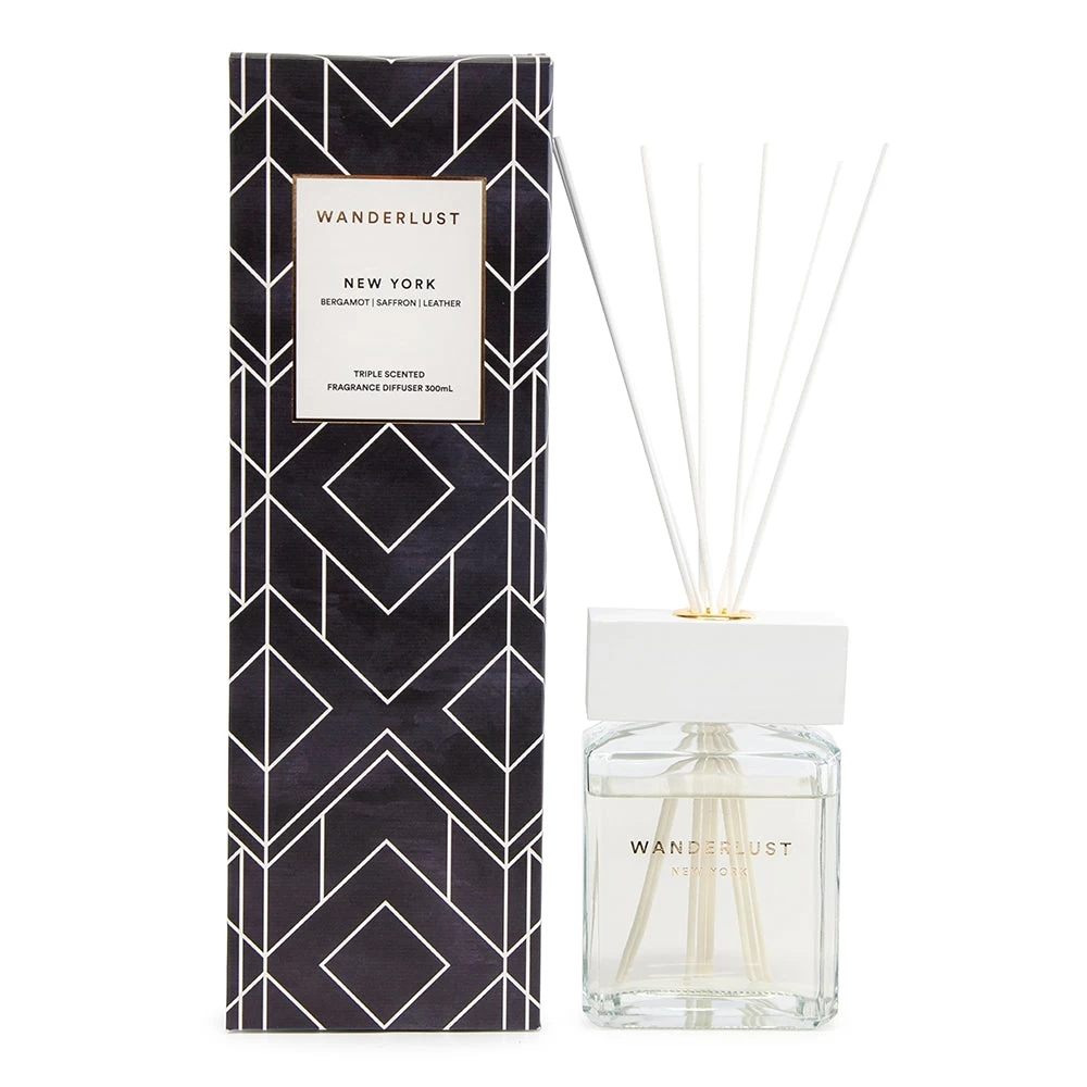 Wanderlust Diffuser 300mL - New York 1 Wanderlust Diffuser 300mL - New York