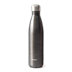 Hydra Water Bottle 750mL - Gunmetal Black
