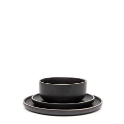 Hana 12 Piece Dinner Set - Black 11 Hana 12 Piece Dinner Set - Black -Kitchen Sale Store images 2F50646 2