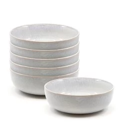 Relic Pasta Bowls 18 X 6cm - Set Of 6 - Mist