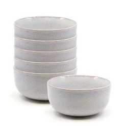 Relic Breakfast Bowls 14 X 7cm - Set Of 6 - Mist