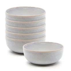 Relic Rice Bowls 12 X 5cm - Set Of 6 - Mist