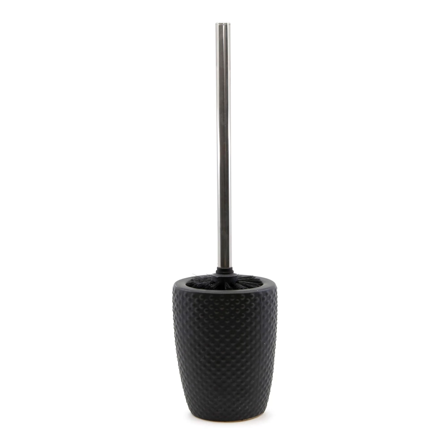 Emboss Toilet Brush 11 X 39.5cm - Black 2 Emboss Toilet Brush 11 X 39.5cm - Black - Image 2