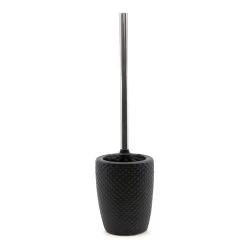 Emboss Toilet Brush 11 X 39.5cm - Black