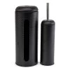 Spot Toilet Brush & Roll Holder - Set Of 2 - Black