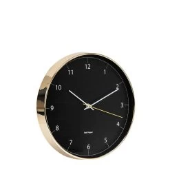Blair Wall Clock Gold/black 31cm -Kitchen Sale Store images 2F51644 2