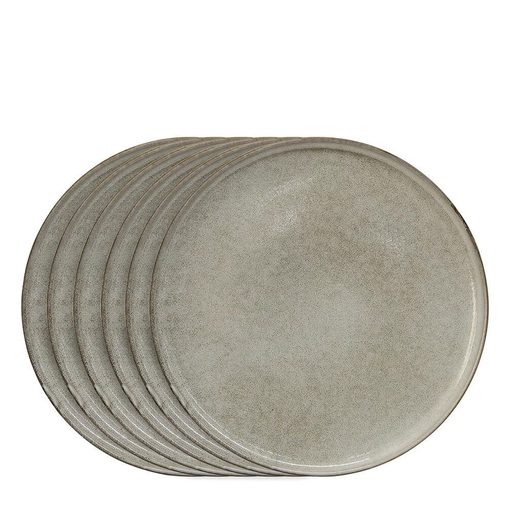 Relic Dinner Plates - Set Of 6 - Moss 1 Relic Dinner Plates - Set Of 6 - Moss