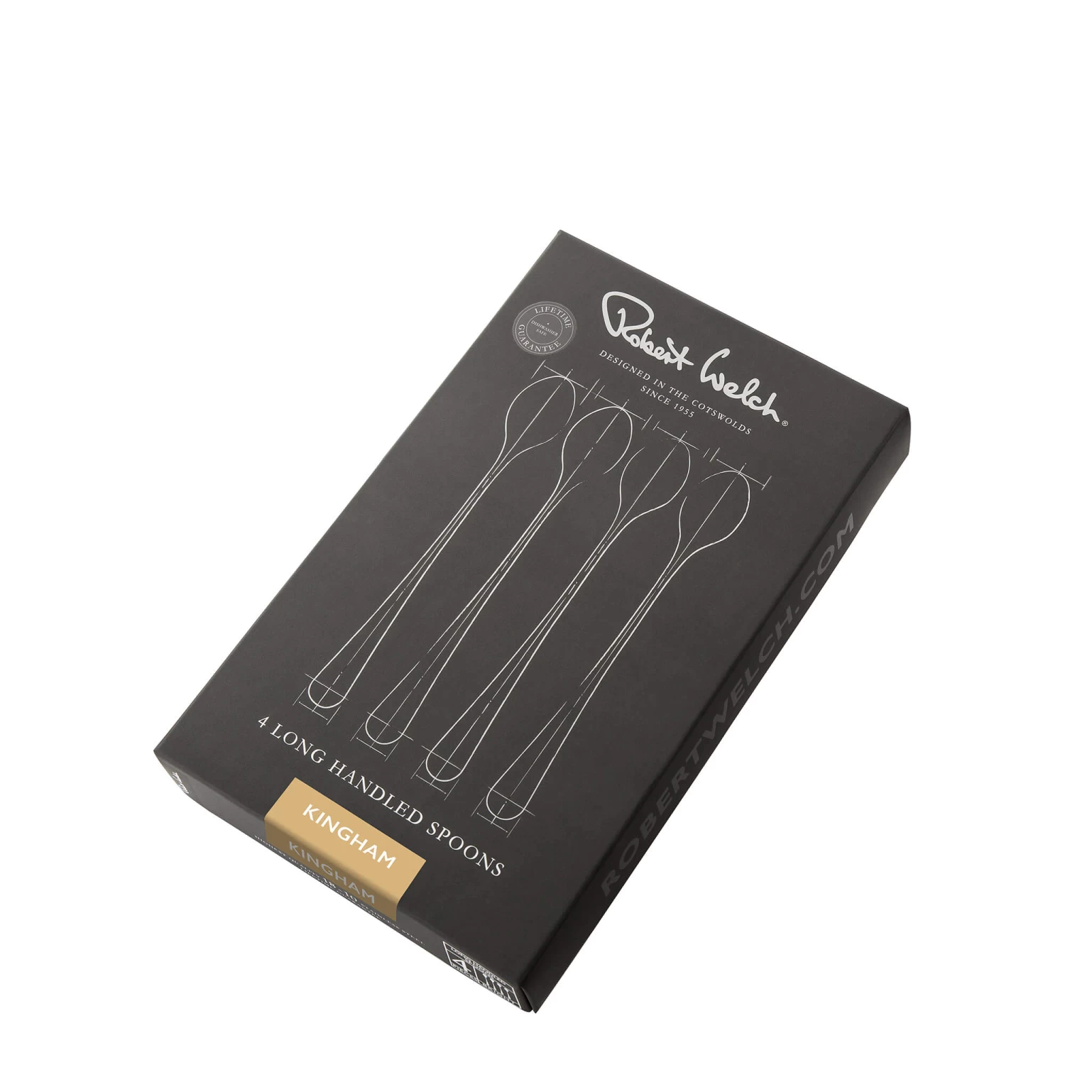 Robert Welch Kingham Long Handled Spoon - 4 Piece 3 Robert Welch Kingham Long Handled Spoon - 4 Piece - Image 3