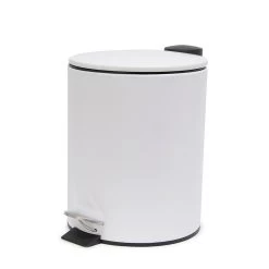 Suds Pedal Bin 5L - White