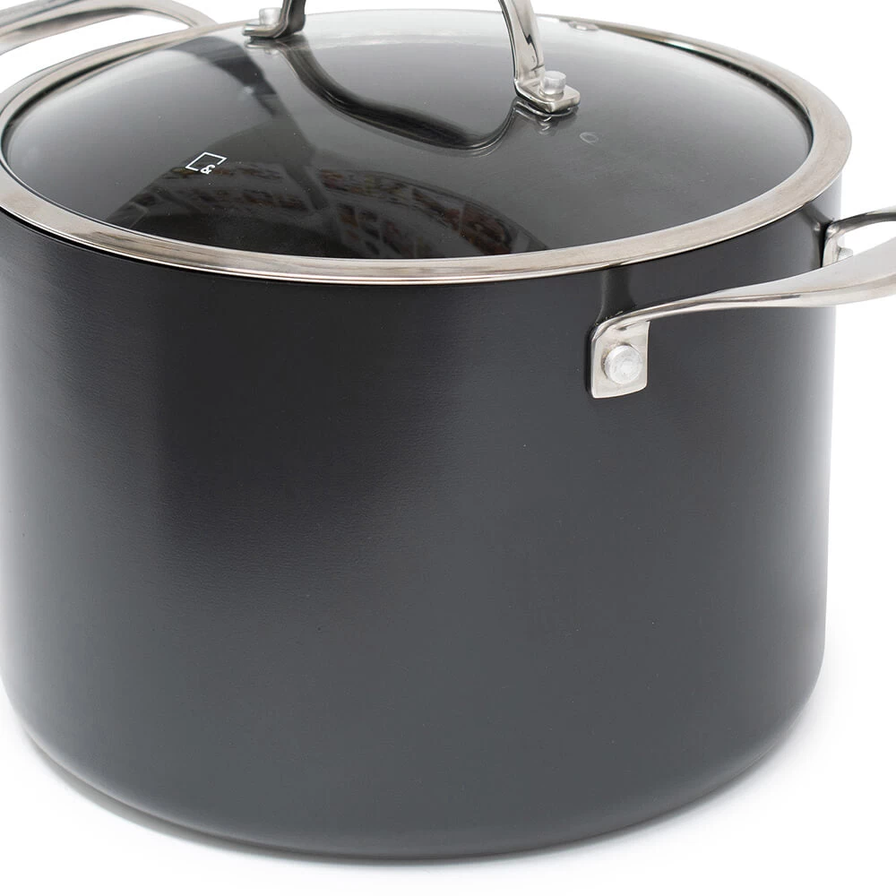 Re-lite Stock Pot With Glass Lid 24cm 3 Re-lite Stock Pot With Glass Lid 24cm - Image 3