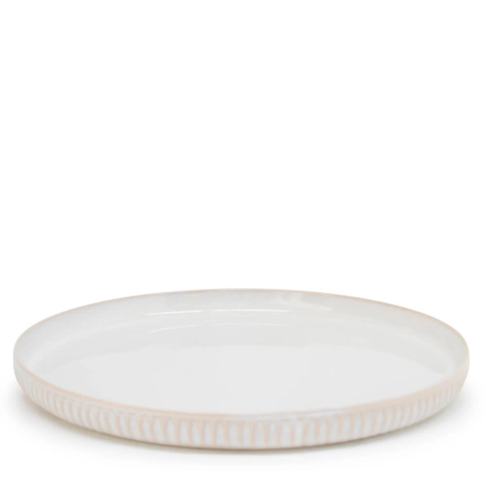 Amana Round Platter 33cm - White 1 Amana Round Platter 33cm - White