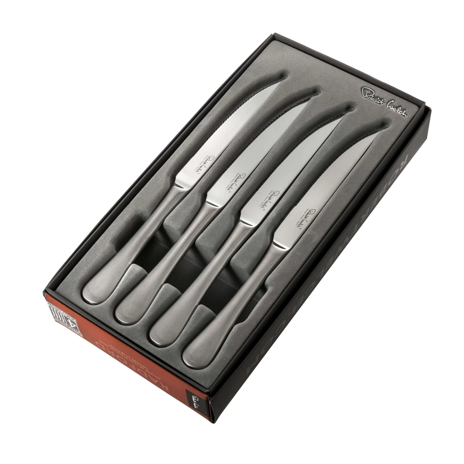 Robert Welch Radford Satin Steak Knife - Set Of 4 3 Robert Welch Radford Satin Steak Knife - Set Of 4 - Image 3