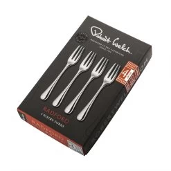 Robert Welch Radford Satin Pastry Fork - Set Of 4 -Kitchen Sale Store images 2F54048 3