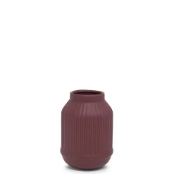 Form Vase 14 X 20cm - Wine