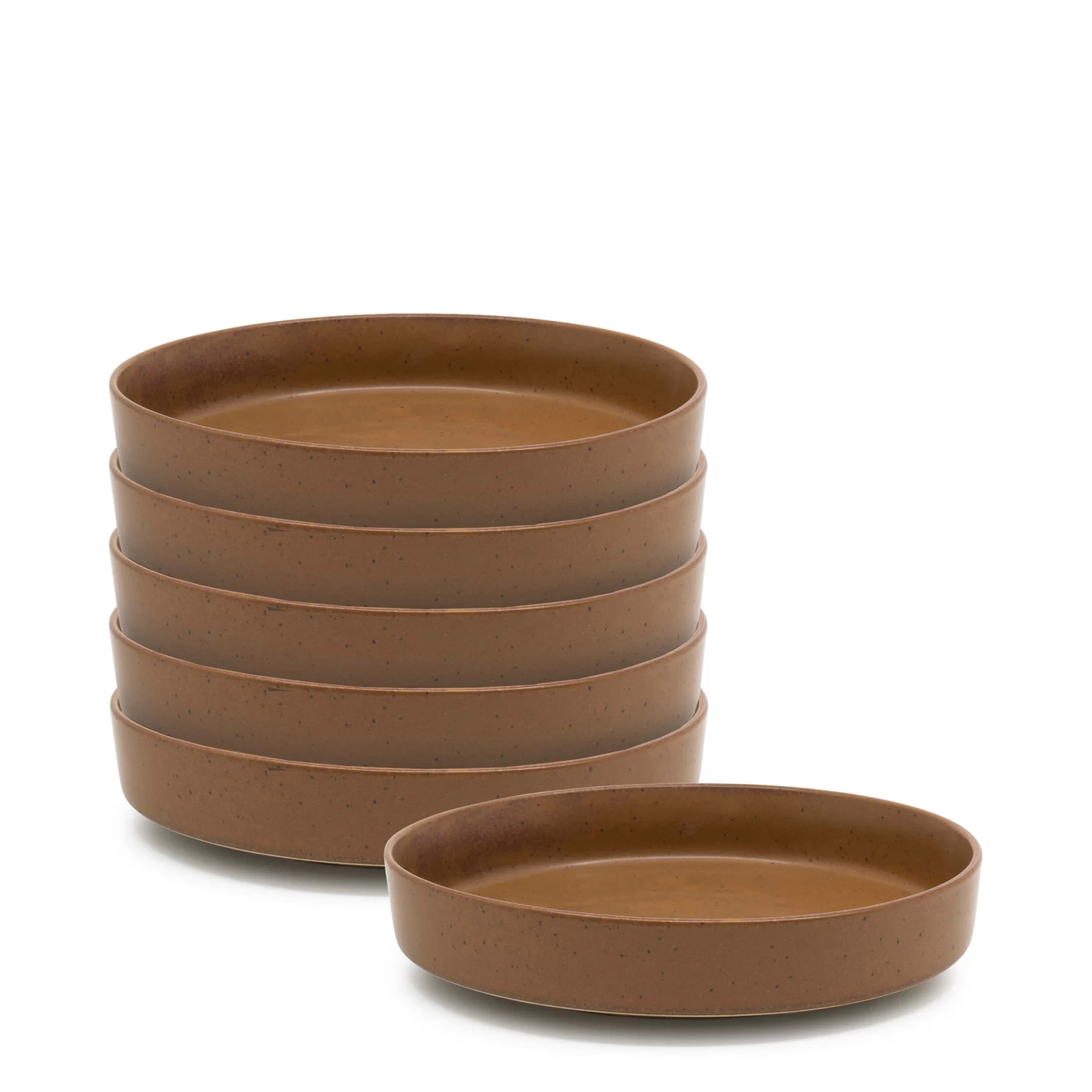 Claro Pasta Bowls 22 X 5cm - Set Of 6 - Rust 2 Claro Pasta Bowls 22 X 5cm - Set Of 6 - Rust - Image 2