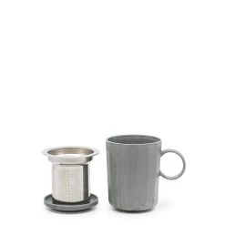 Ikana Mug Infuser With Lid 330mL - Blue