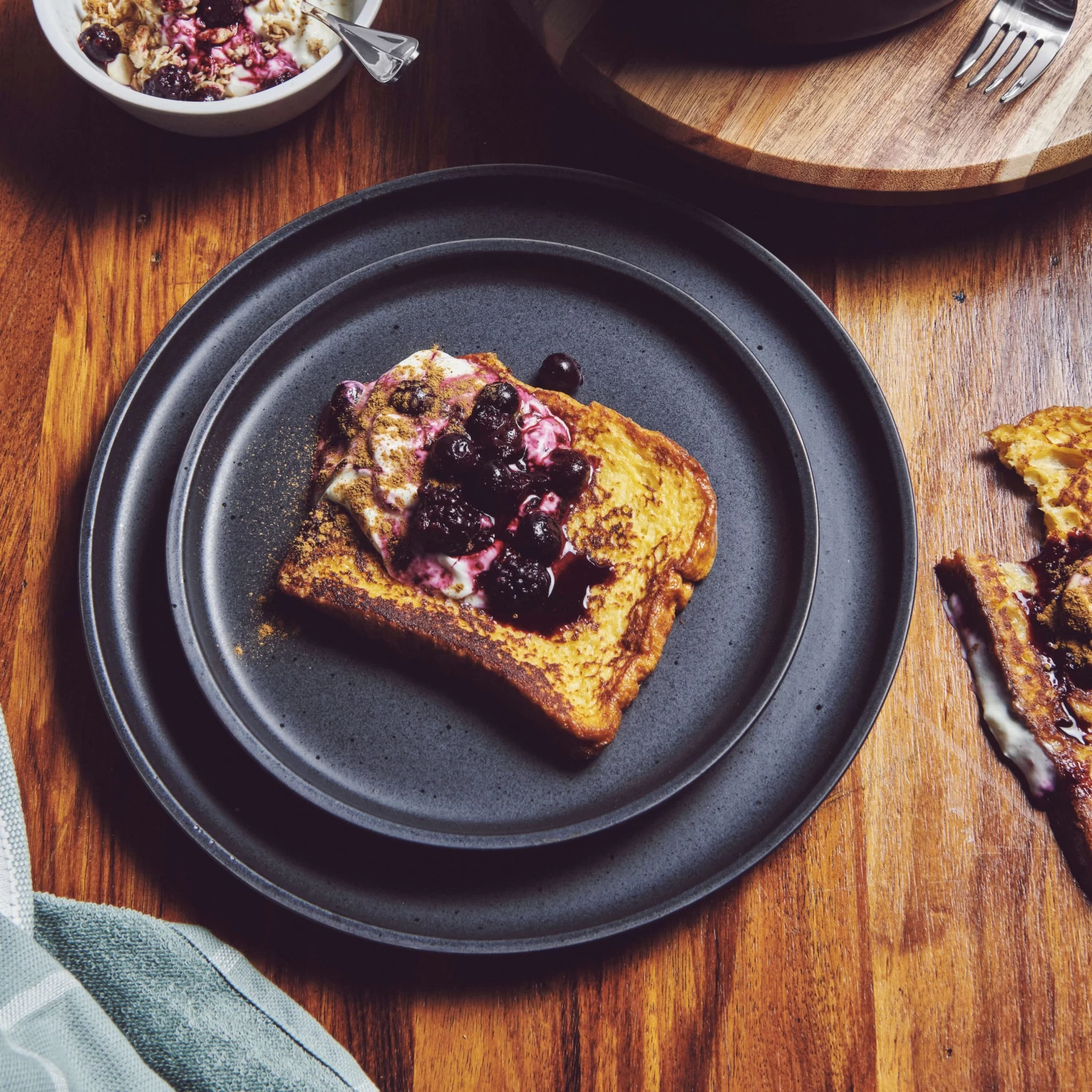 Industry Dinner Plates - Set Of 6 - Black 3 Industry Dinner Plates - Set Of 6 - Black - Image 3