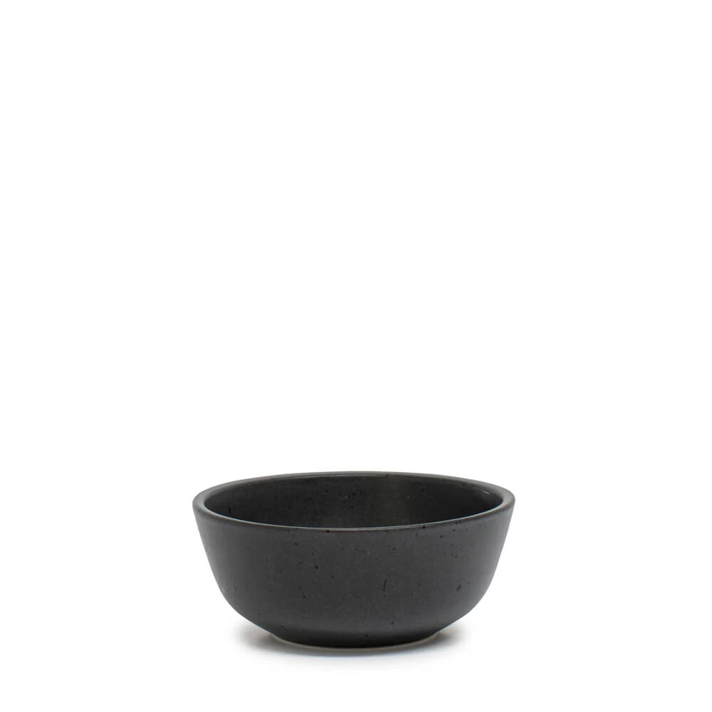 Industry Rice Bowls 12 X 5cm - Set Of 6 - Black 2 Industry Rice Bowls 12 X 5cm - Set Of 6 - Black - Image 2