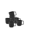 Industry Mugs 310mL - Set Of 6 - Black