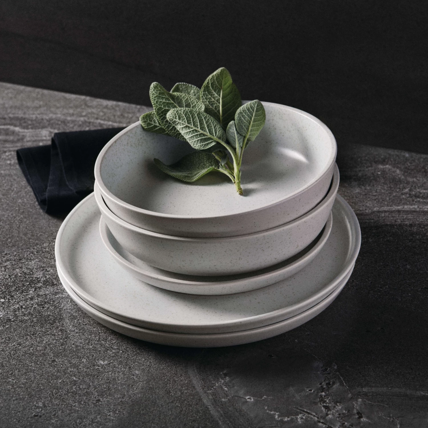 Industry 12 Piece Dinner Set - White 6 Industry 12 Piece Dinner Set - White - Image 6