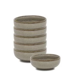 Relic Condiment Dish 8 X 3cm - Set Of 6 - Moss