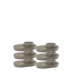 Relic Egg Cup 12 X 8cm - Set Of 6 - Moss