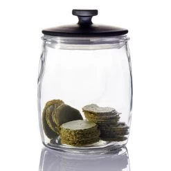 Industry Glass Canisters 14 X 17cm - Set Of 3 -Kitchen Sale Store images 2F55518 4