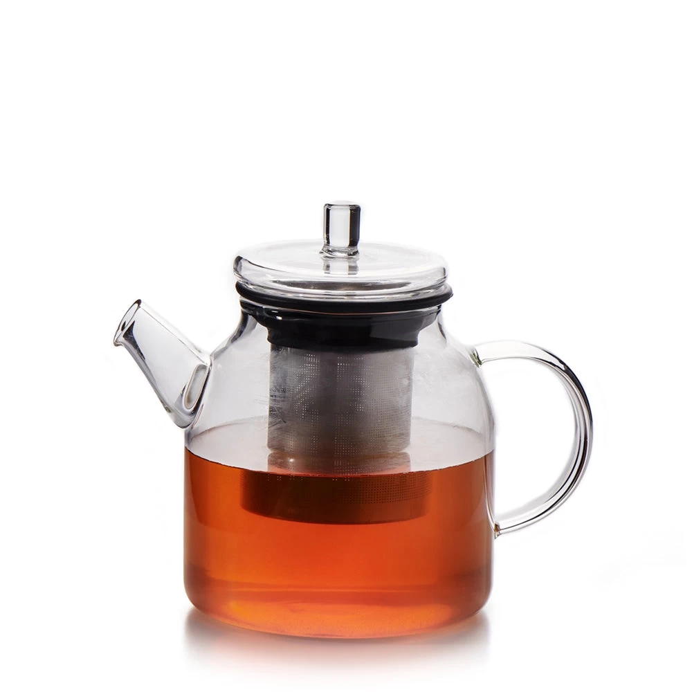 Brew Glass Teapot With Stainless Steel Infuser 1L 1 Brew Glass Teapot With Stainless Steel Infuser 1L
