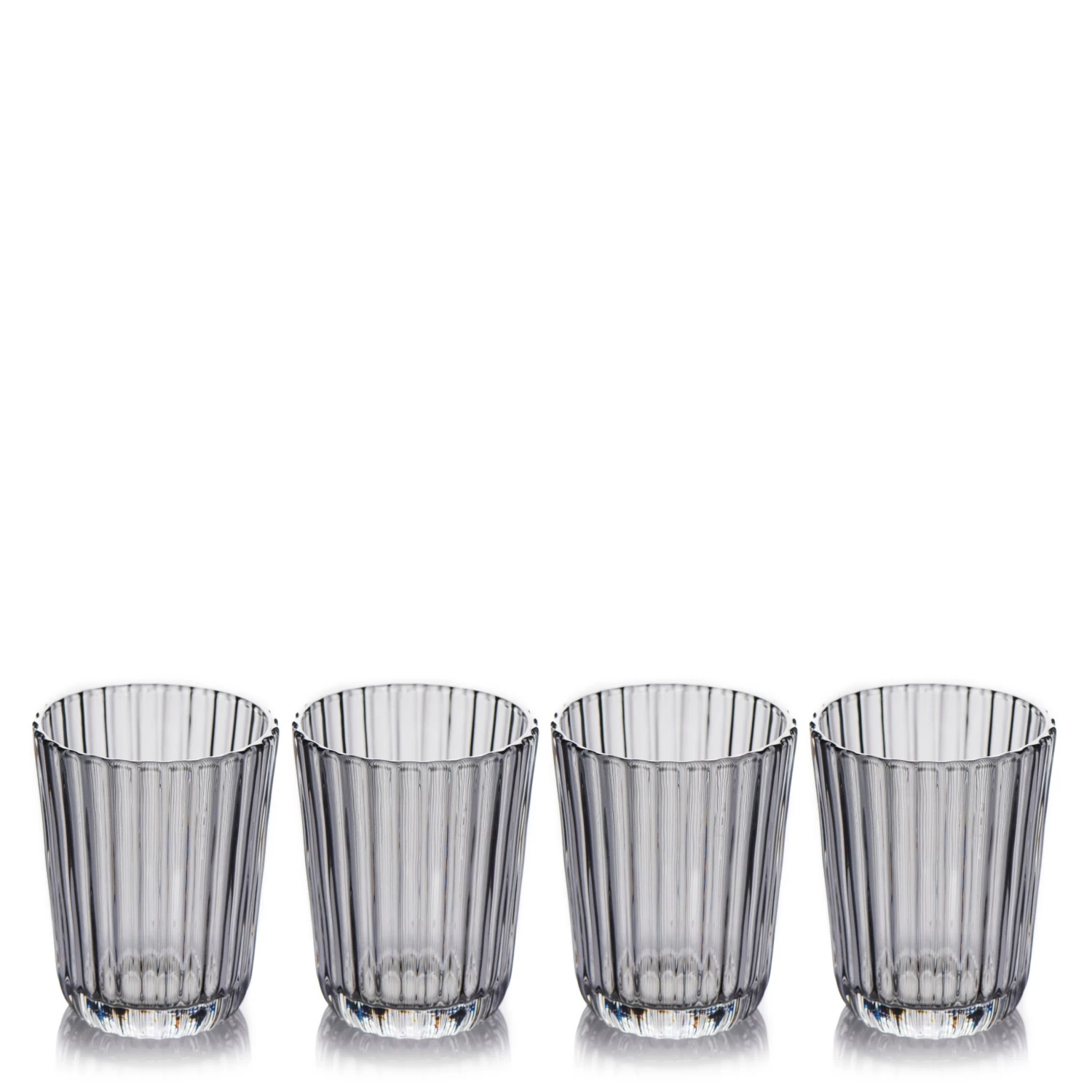 Remi Tumblers 265mL - Set Of 4 - Grey 4 Remi Tumblers 265mL - Set Of 4 - Grey - Image 4