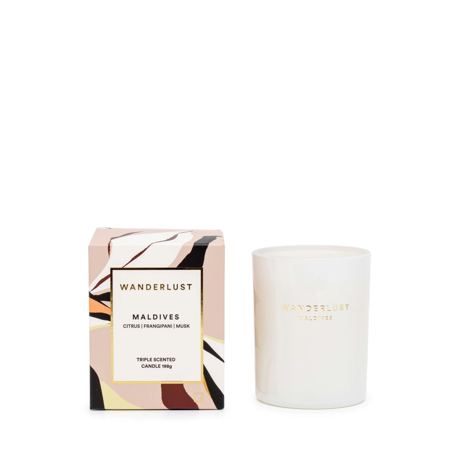 Wanderlust Candle 198g - Maldives 1 Wanderlust Candle 198g - Maldives