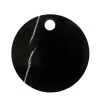 Industry Round Marble Board 30 X 30cm - Black